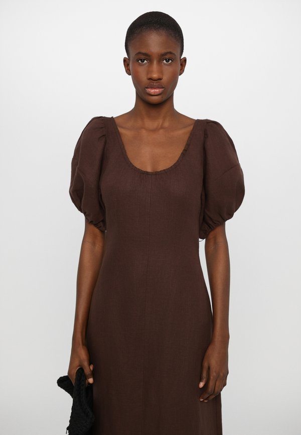 VENCE MIDI DRESS - Maxi dress - bistre4