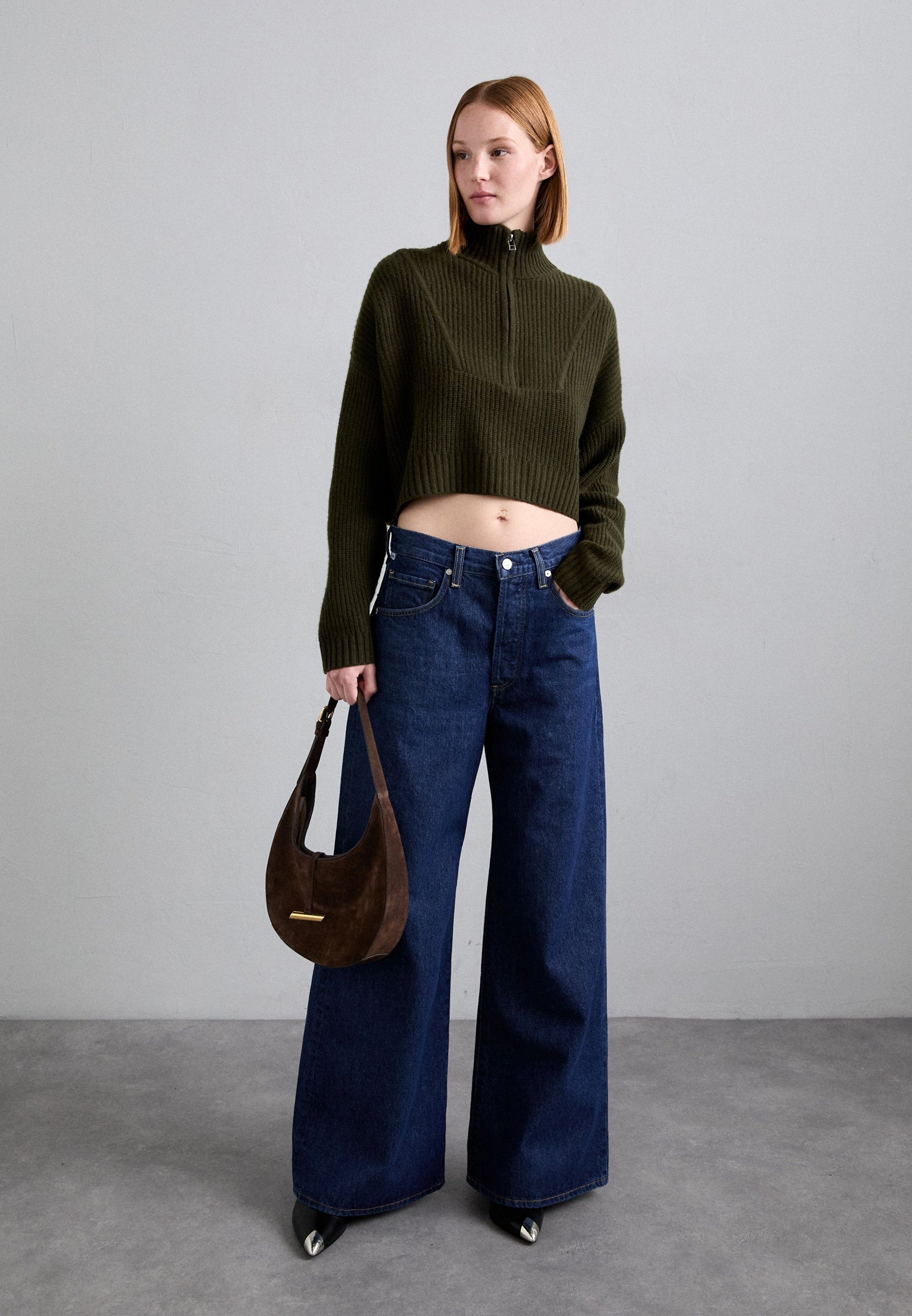 ボトムスその他 Citizens of Humanity Wide dark blue jeans Citizens of Humanity BEVERLY SLOUCH IN UNVEIL - Relaxed fit