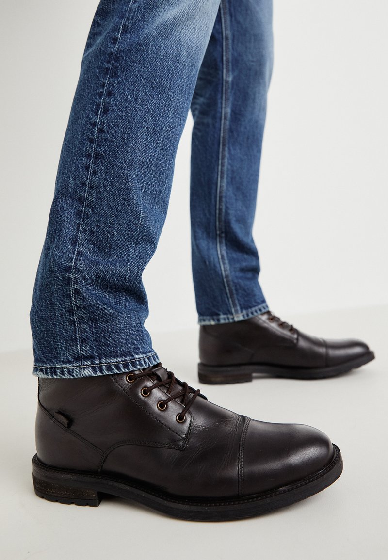 Stivaletti Uomo Levi's Emerson In Pelle - Versatili E Resistenti Con Lacci - Foto 6