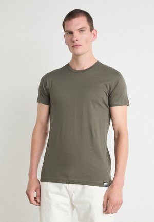 Mads Nørgaard THOR TEE - T-shirts basic - beluga