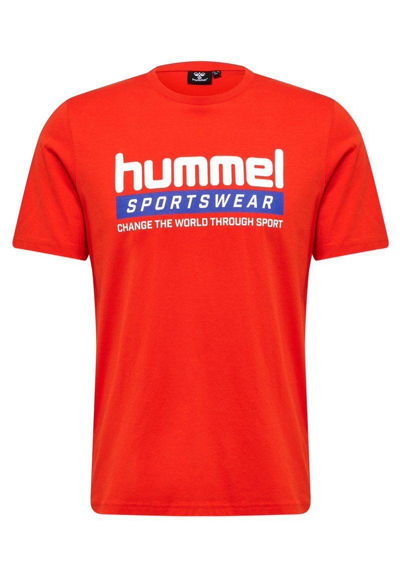 Hummel Camiseta estampada naranja