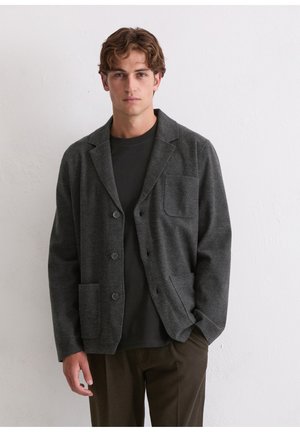 REGULAR  - Blazer - dark grey melange