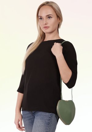 DrachenLeder, Cross body bag - lindgrün