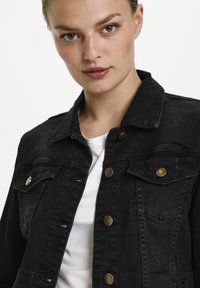 My Essential Wardrobe Traper jakna - black vintage wash