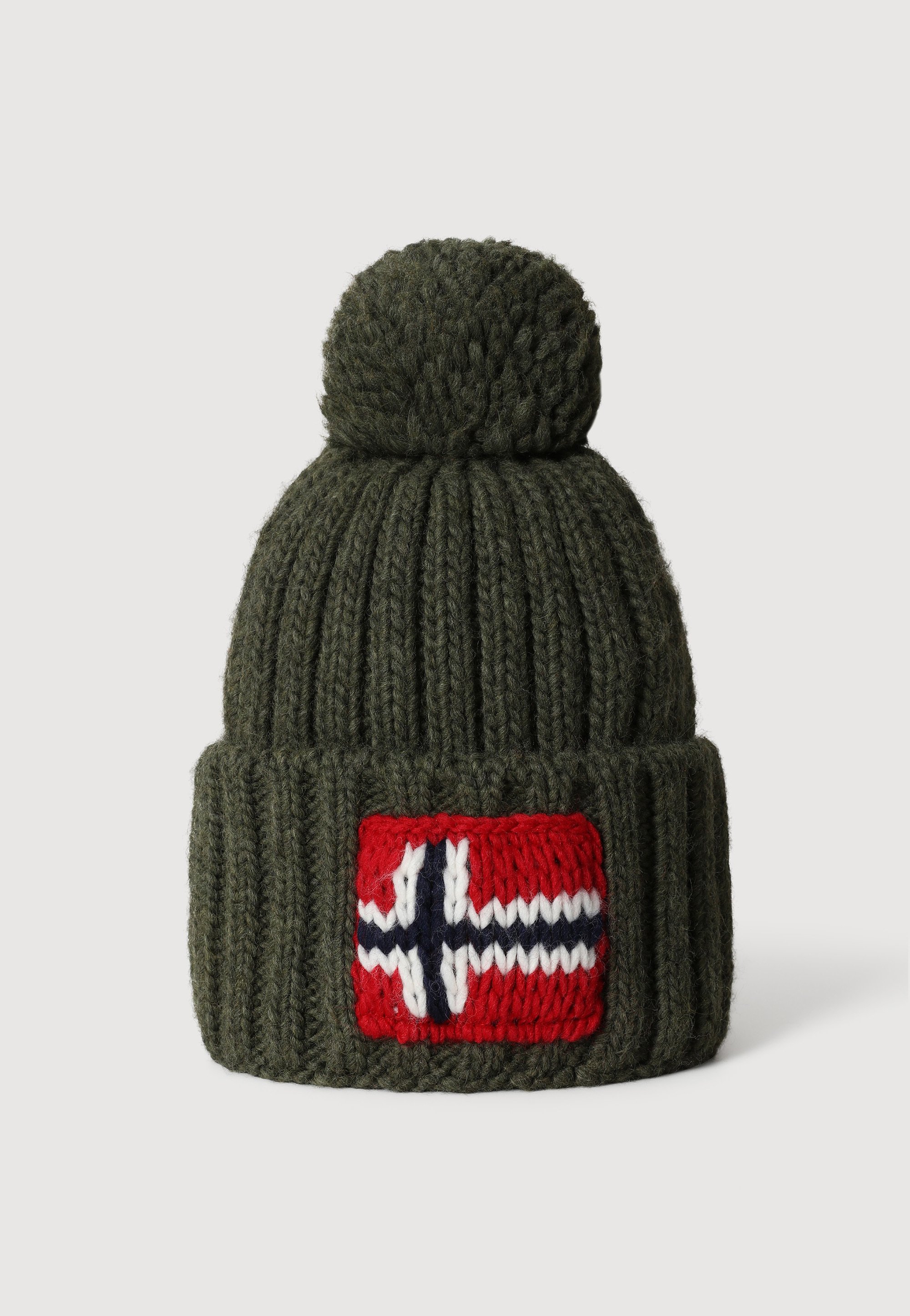 napapijri semiury bobble hat black