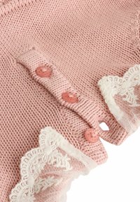 Next Vardagsklänning - pink floral mesh