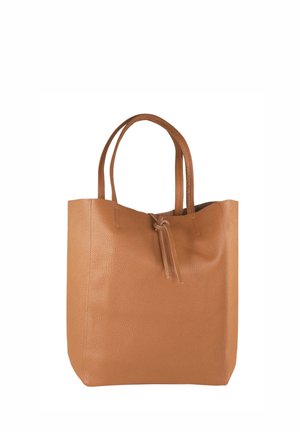 DrachenLeder TOSCANTO - Shopping Bag - tan hellbraun
