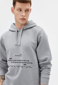 Koton SLOGAN  - Hættetrøje - grey