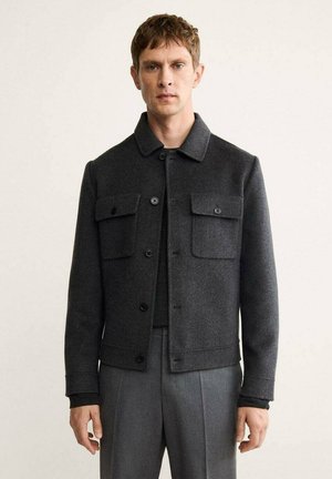 Chaqueta fina - mottled grey