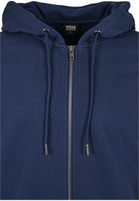 Urban Classics TERRY - Sudadera con cremallera - darkblue