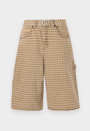 BDG Urban Outfitters CHECK NICOLA JORT - Kratke hlače - beige