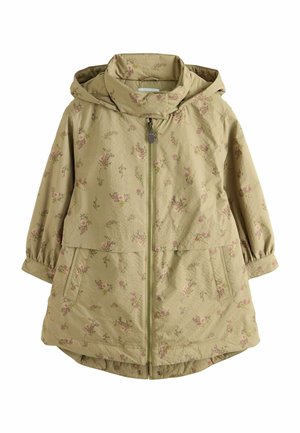 Next, REGULAR FIT - PRINT SHOWER RESISTANT PARKA - Parka - khaki floral