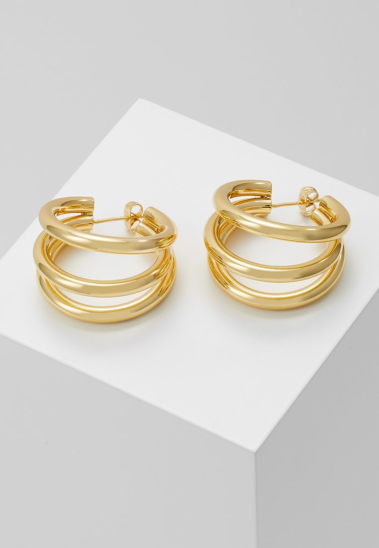 PDPAOLA TRUE EARRINGS - Brincos - gold-coloured