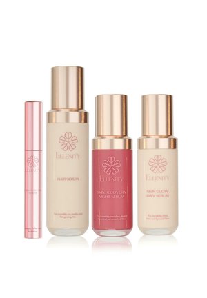 ELLENITY SKIN LASH 'N' HAIR ELIXIR LUXE SET - Kit skincare - transparent