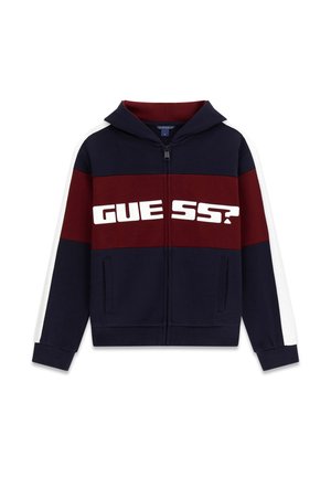 HOODED ACTIVE ZIP - Sweat zippé - smart blue