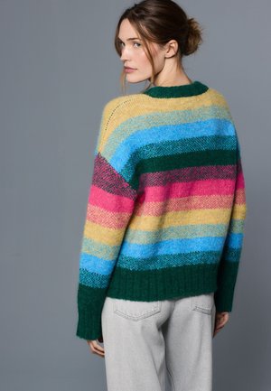 Next CREW NECK - Trui - rainbow stripe