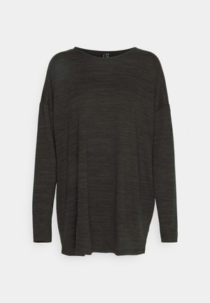 Vero Moda Tall VMKATIE LONG - Strickpullover - black