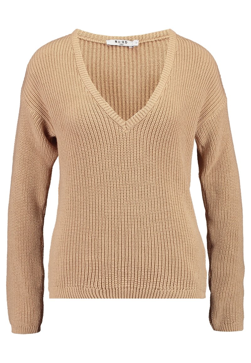 NA-KD Jumper beige (Pre-owned)