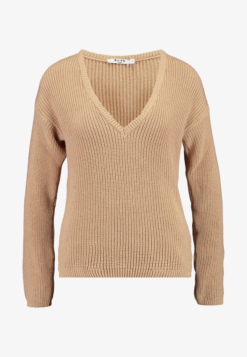 NA-KD Jumper beige (Pre-owned)