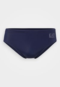 Selecionado, blue/silver