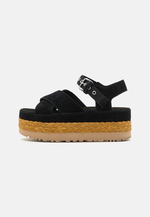 UGG, Sandales à plateforme - black