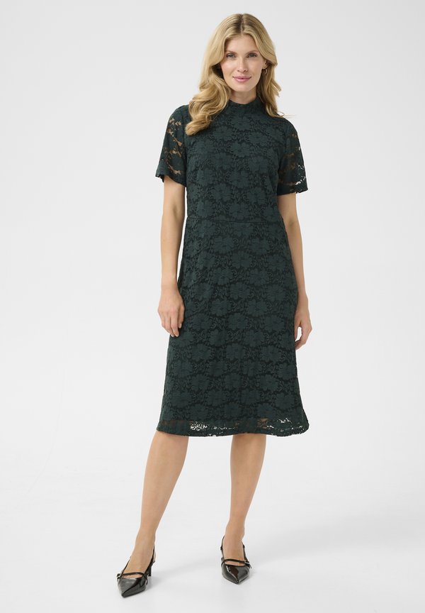 CRLasi SS Lace Dress - Cocktailkleid/festliches Kleid - ponderosa pine