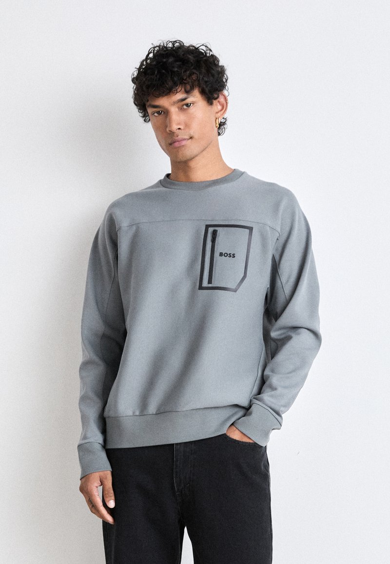 BOSS SALBIQ - Sweatshirt - grey