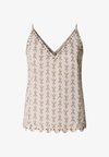 W11 FARREN SHIRT - Top - lace beige