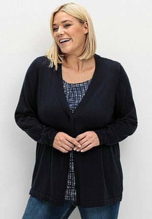 Sheego, Cardigan - tiefblau
