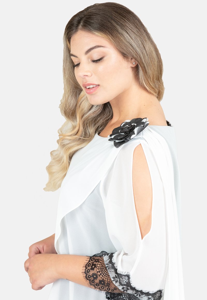 Damen Freizeitkleider | Bianca Brandi My Size Cocktailkleid/festliches Kleid black&white/schwarz - KR32330 Damen Freizeitkleider | Bianca Brandi My Size Cocktailkleid/festliches Kleid black&white/schwarz - KR32330