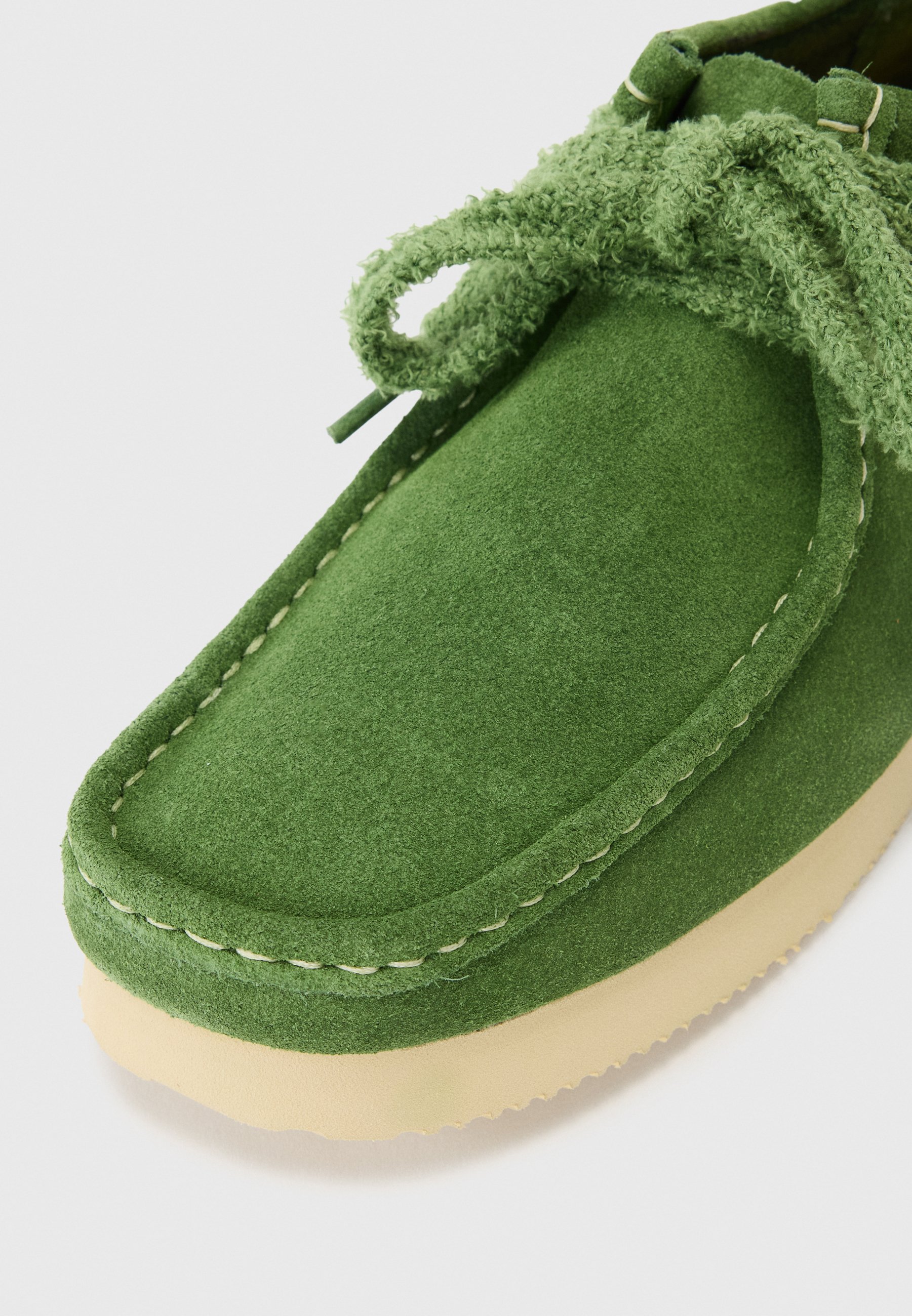 Clarks Originals WALLABEE - Oksfordki/zielony - Zalando.pl
