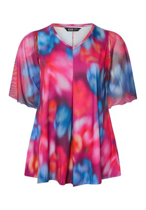 ABSTRACT MESH SWING - Camicetta - pink