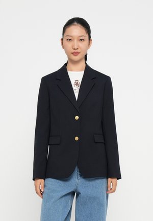 Tommy Hilfiger TIMELESS WOOL REG STRT SB BLAZER - Blazer - dark night navy
