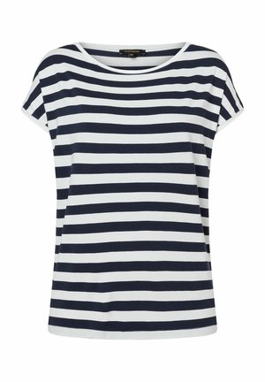 STRIPED - T-shirt print - dunkelblau