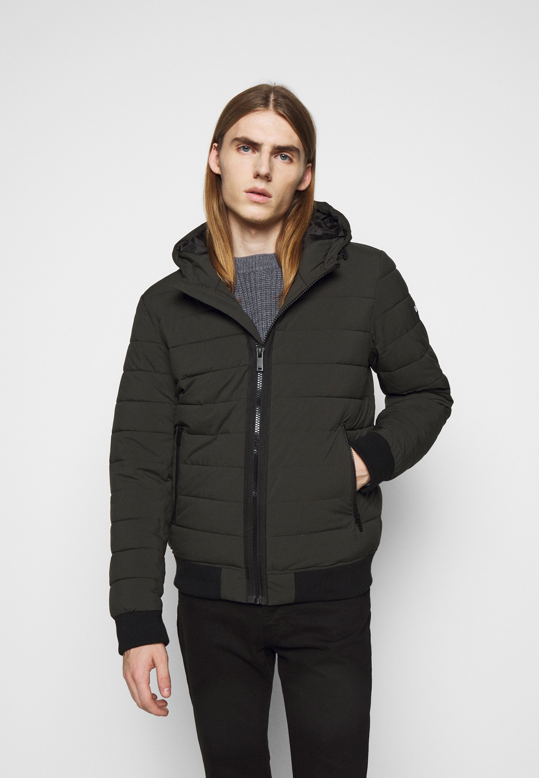 dkny packable down jacket