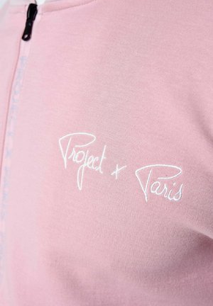 Project X Paris, TWO TONE - Felpa con zip - rose