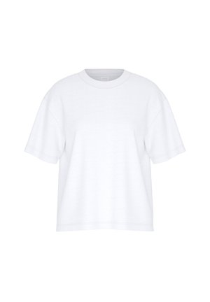 mey, MEY T-SHIRT SERIE SOLID LOVE MIT PRINT - Haut de pyjama - weiss