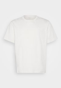 Calvin Klein Jeans Plus PLUS TEXTURED MONOLOGO TEE - T-shirts print - ivory