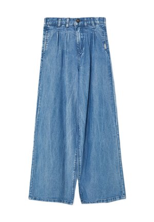 Jeans a zampa - blue denim