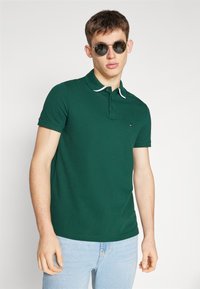 Tommy Hilfiger MONOTYPE UNDERCOLLAR  - Polo - hunter