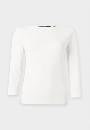 Vero Moda, VMCHLOE PANDA BOATNECK - Μπλούζα με μακριά μανίκια - snow white
