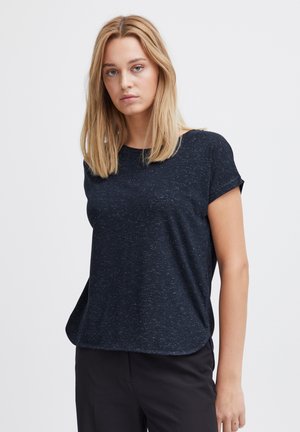 ICHI IHREBEL SS6 - Basic T-shirt - total eclipse