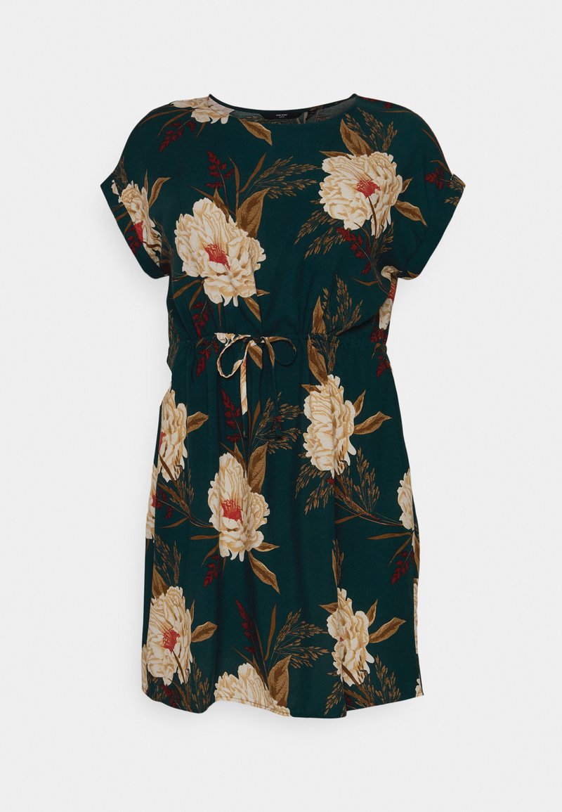 Vero Moda Curve Jurk donkergroen Vero Moda Curve Jurk donkergroen