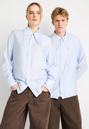 AUGIE RETRO COLLAR SHIRT UNISEX - Chemisier - blue