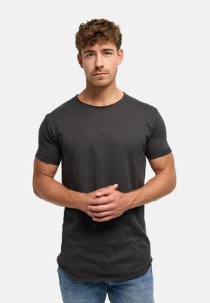 INDICODE JEANS, WILBUR - T-Shirt basic - anthrazit