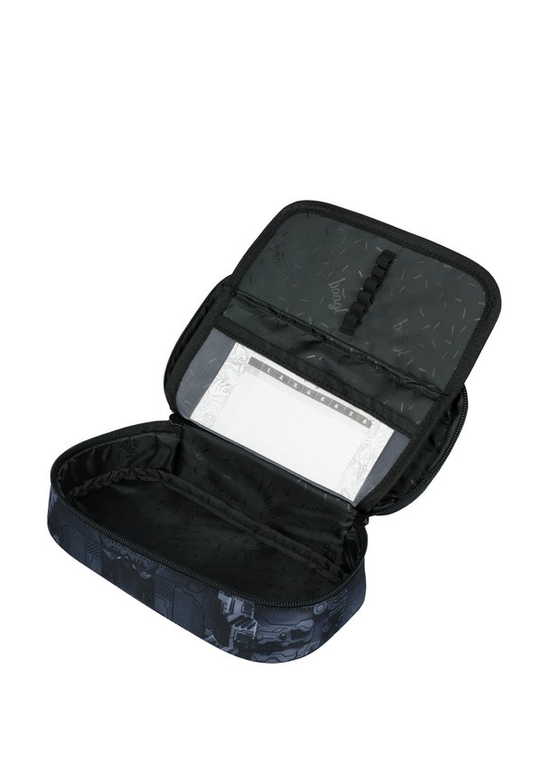 3 SET – Schulranzen Set – grau