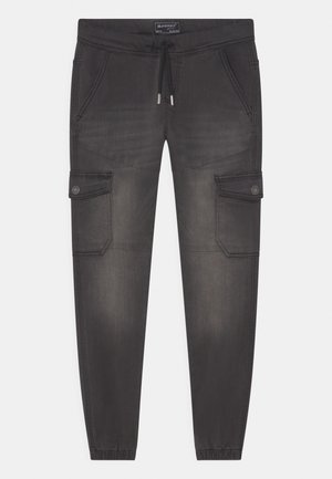 BOYS JOGGPANT - Džíny Relaxed Fit - black
