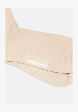 DillySocks, 3ER SET ONE COLOR SMOOTH - Socken - smooth nude sand