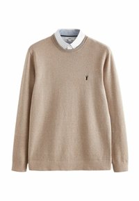MOCK - Svetrík - neutral oxford