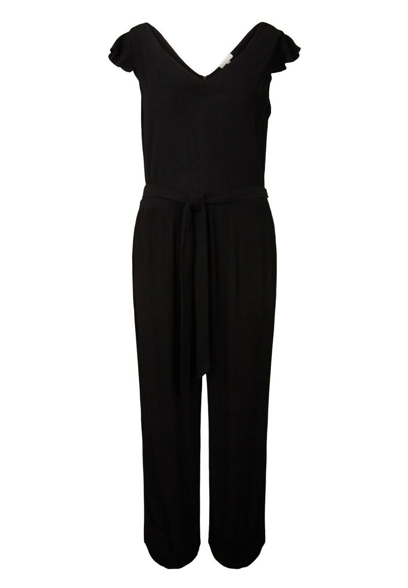 Damen Kleider | TOM TAILOR Jumpsuit deep black/schwarz - SI16641 Damen Kleider | TOM TAILOR Jumpsuit deep black/schwarz - SI16641
